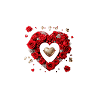 Valentine's Day Gift flowerbouquet.Shop